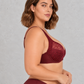Sculp Plus Size Lace Underwired Support Bra
