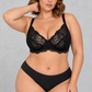 Sculp Plus Size Lace Support Bra – Full Cup Unpadded