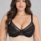 Sculp Plus Size Lace Push Up Underwire Support Bra