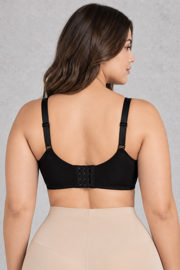 Sculp Plus Size Lace Push Up Underwire Support Bra
