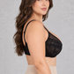 Sculp Plus Size Lace Push Up Underwire Support Bra