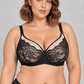 Sculp Plus Size Lace Push Up Minimiser Bra