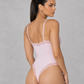 Sculp Lace Trim Spaghetti Strap Bodysuit
