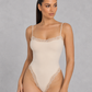 Sculp Lace Trim Spaghetti Strap Bodysuit