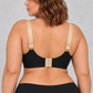 Sculp Wide-Strap Seamless Comfort Bra in Black – view 2