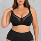 Sculp Wireless Side Support Minimiser Bra in Black – view 6