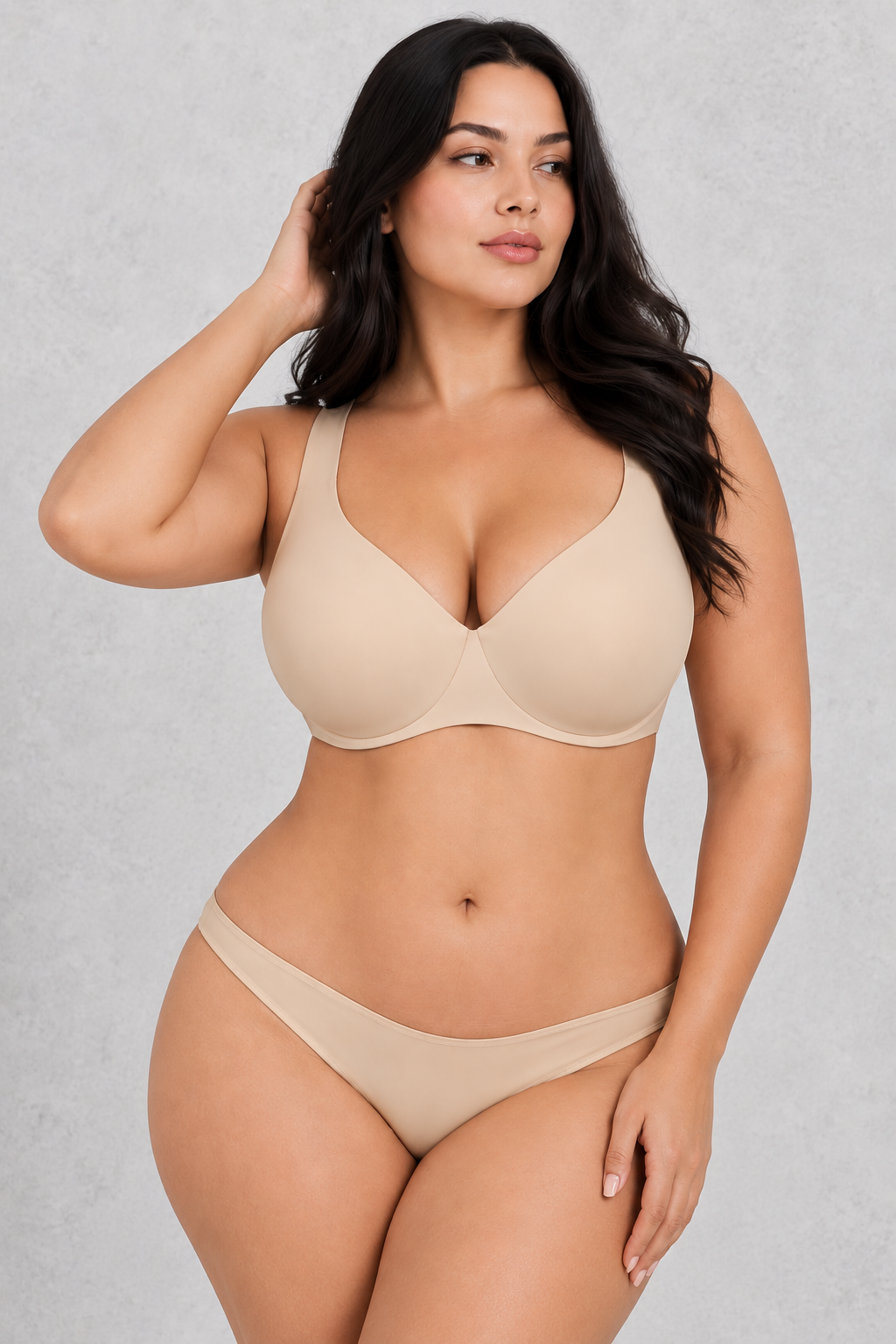 Sculp Seamless Minimiser Bra in Nude