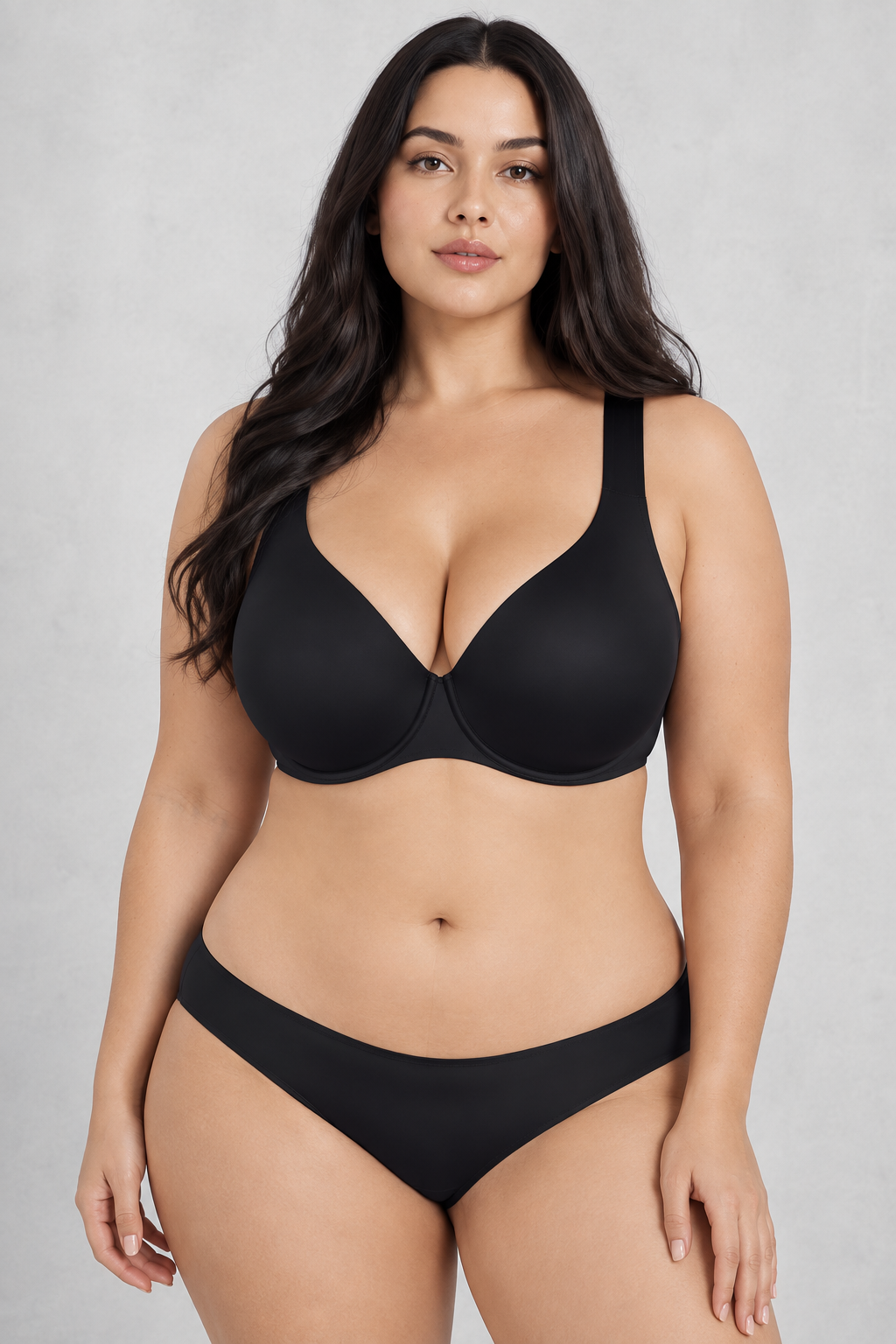 Sculp Seamless Minimiser Bra in Black