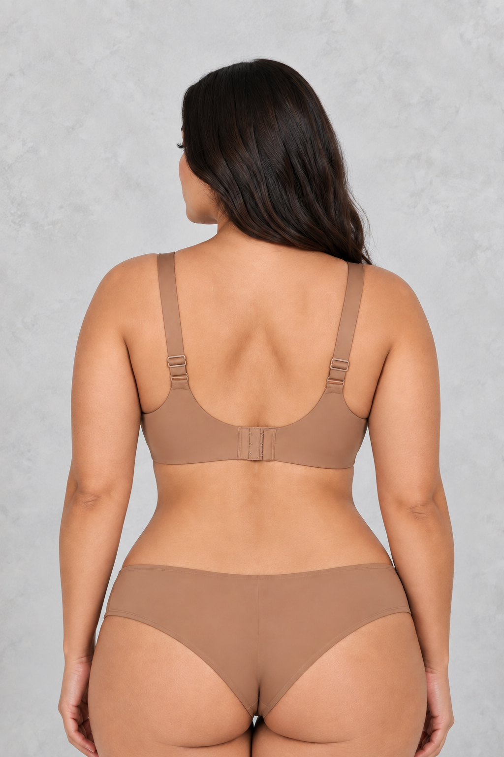 Sculp Seamless Minimiser Bra in Caramel – view 3