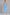Sculp square neck shaping jumpsuit in skye blue, front view