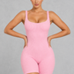 SculpStore Ribbed Contour Romper | Seamless Shaping & Comfort