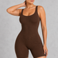 SculpStore Ribbed Contour Romper | Seamless Shaping & Comfort