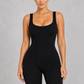 SculpStore Ribbed Contour Romper | Seamless Shaping & Comfort