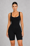 SculpStore Ribbed Contour Romper | Seamless Shaping & Comfort