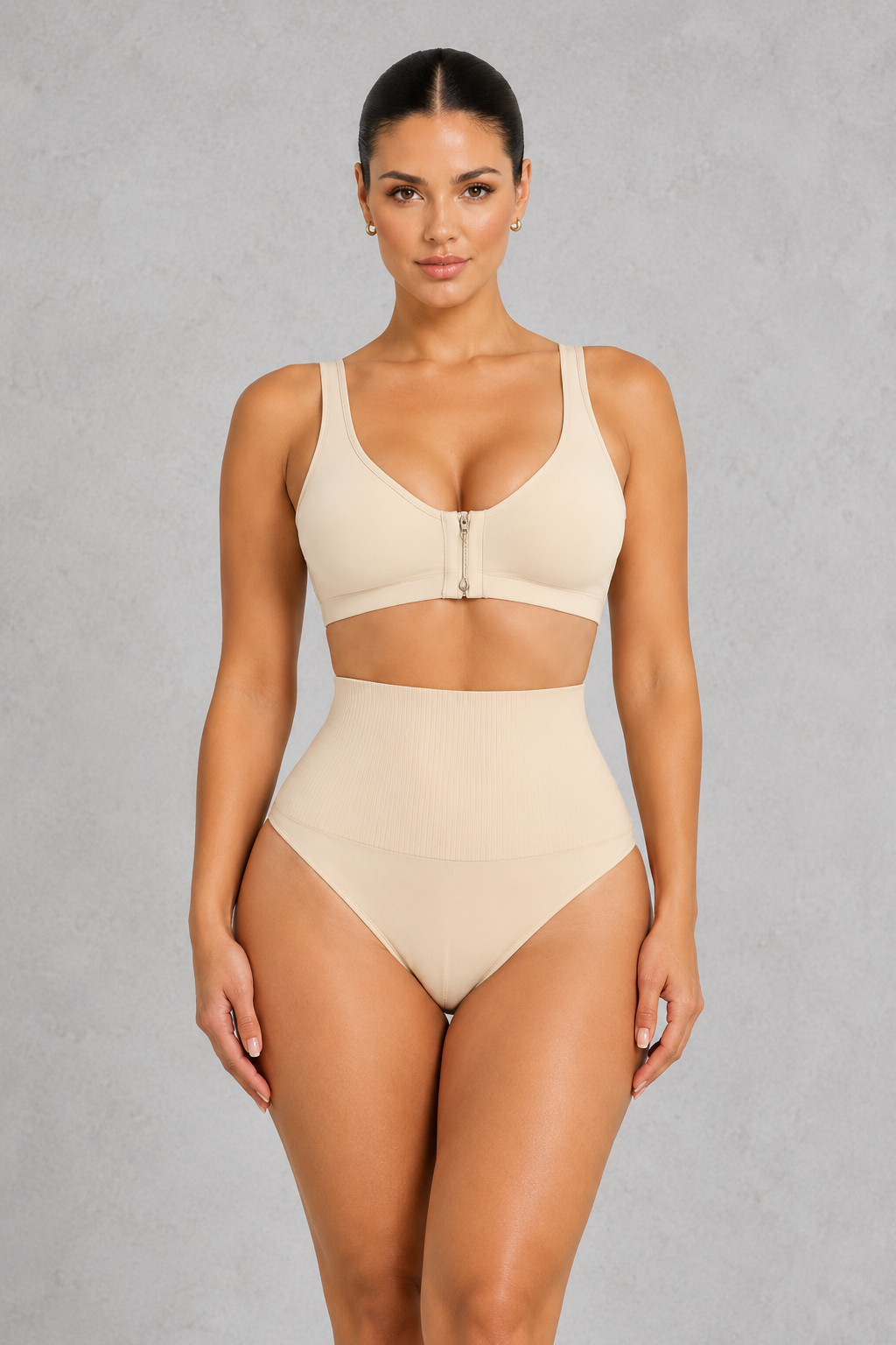 SculpStore Invisible Shape Thong | Seamless Mid-Waist Tummy Control