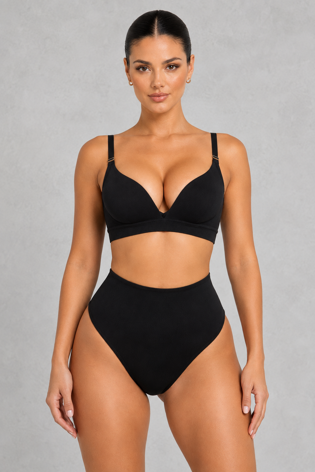 SculpStore Invisible Shape Thong | Seamless Mid-Waist Tummy Control