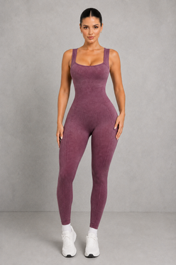 Sculp Shaping Sleeveless Workout Jumpsuit