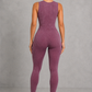 Sculp Shaping Sleeveless Workout Jumpsuit