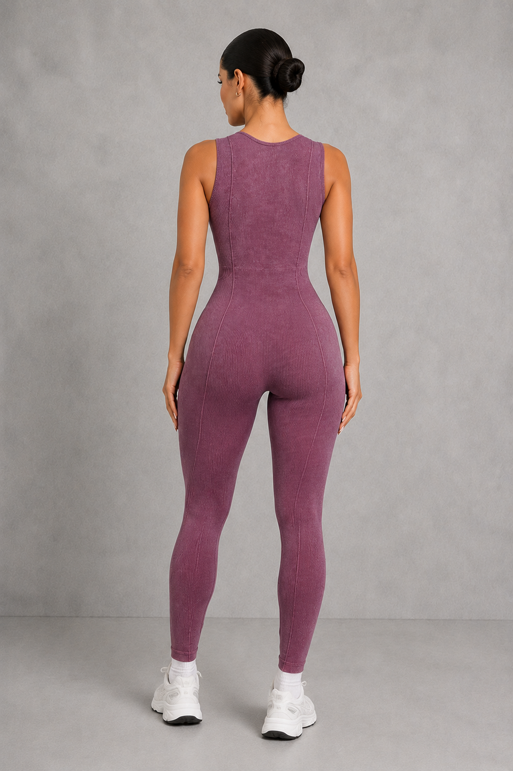 Sculp Shaping Sleeveless Workout Jumpsuit