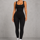 Sculp Shaping Sleeveless Workout Jumpsuit