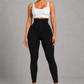 Sculp Sauna Effect High-Waisted Sweat Leggings