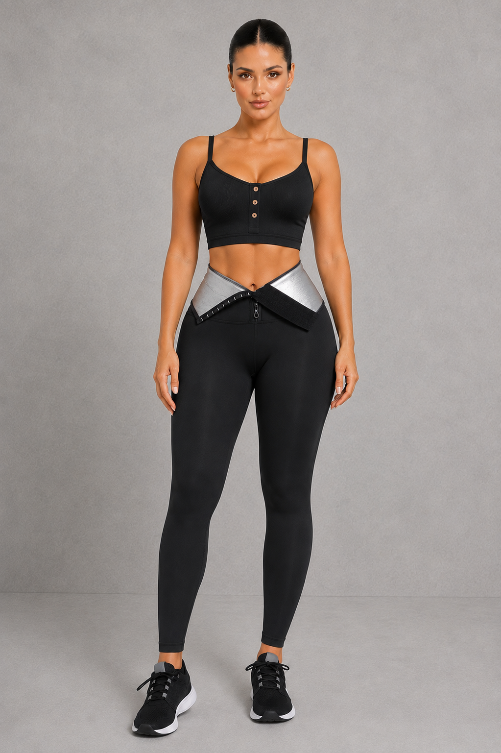 Sculp Sauna Effect High-Waisted Sweat Leggings