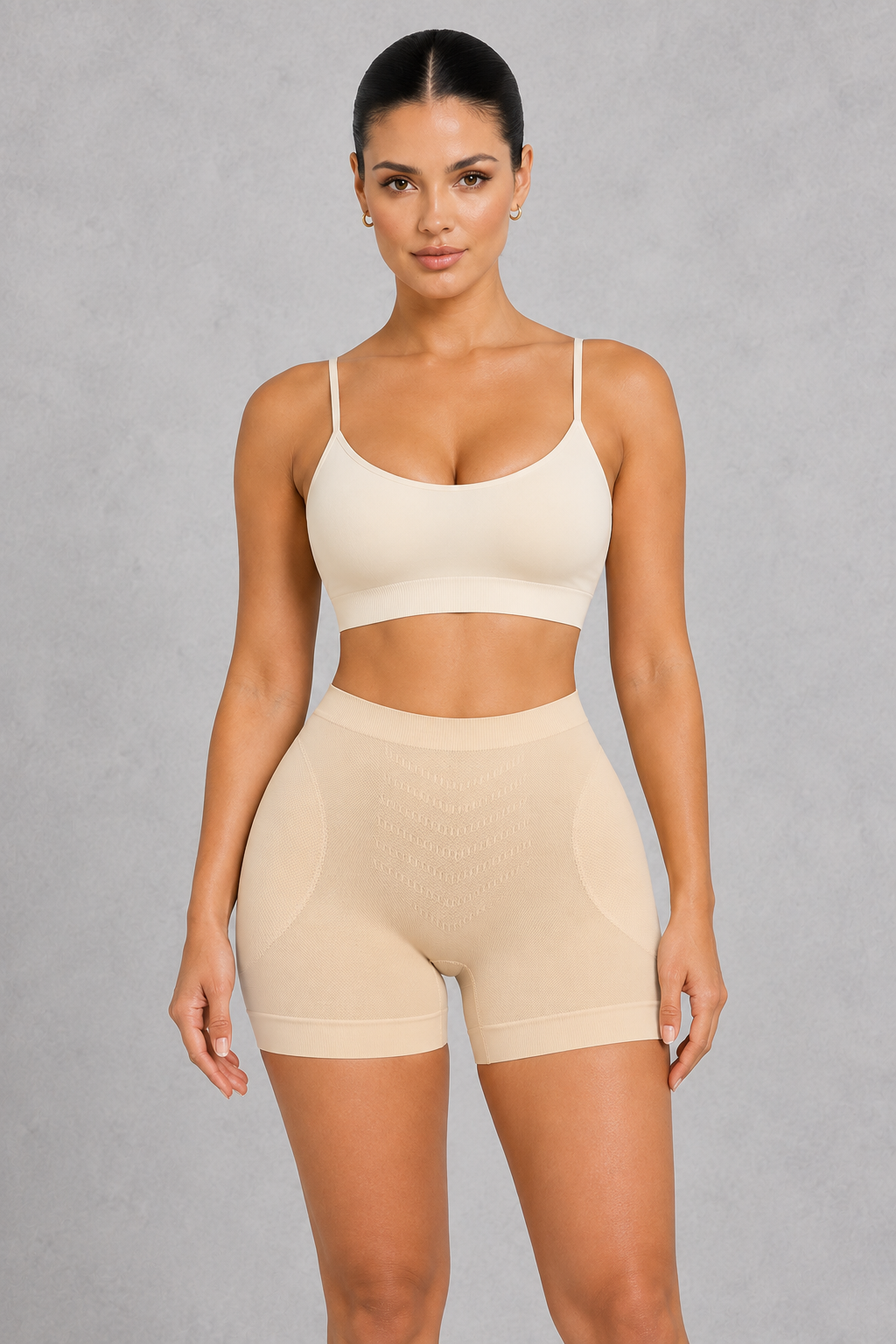 Sculp Seamless Tummy Control Butt & Hip Enhancer Shaping Shorts with Removable Pads