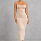 Sculp Backless Suspender Slim-Fit Midi Dress