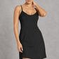 Sculp Backless V-Neck Camisole Mini Slip Dress