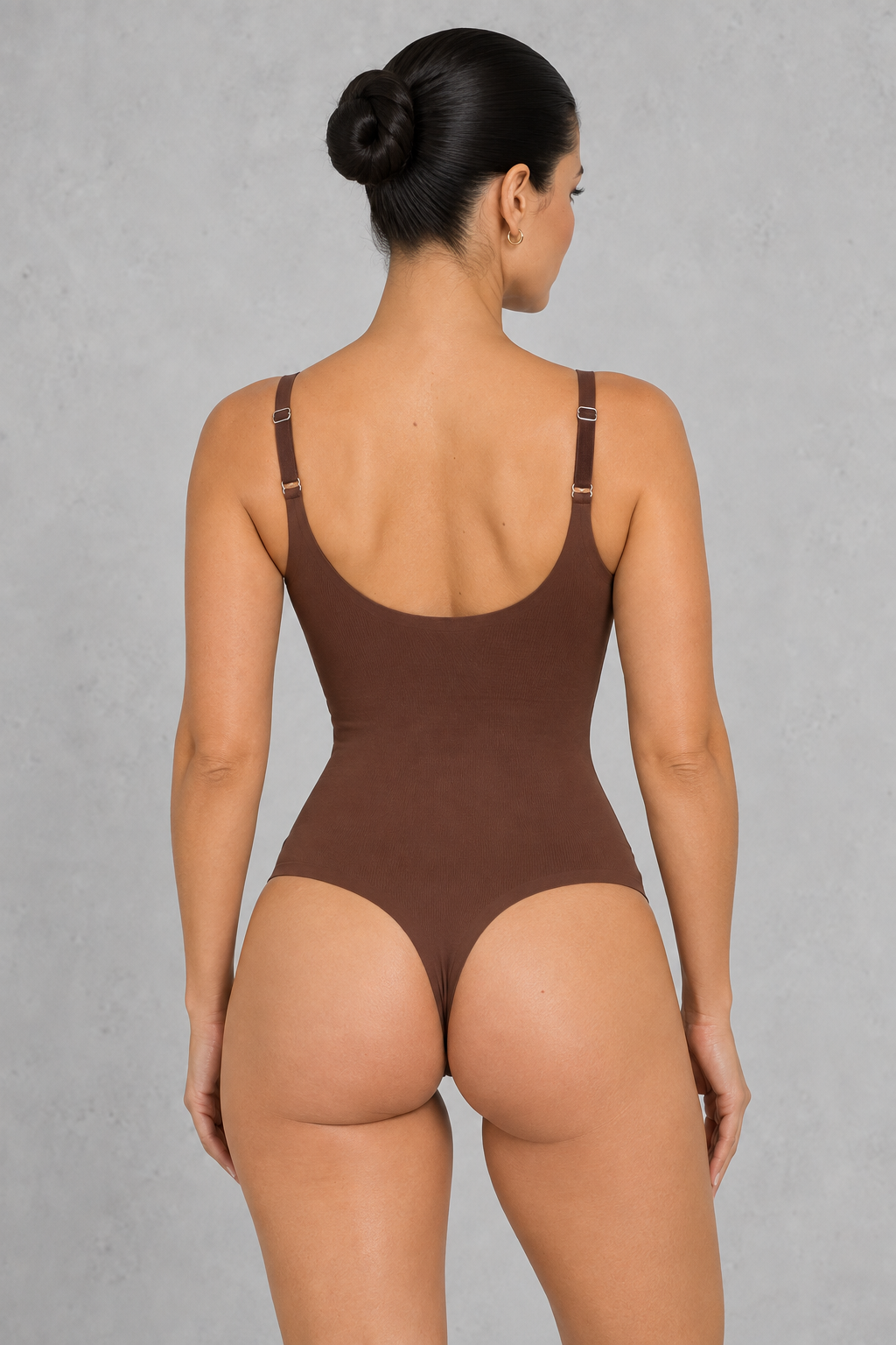 Sculp Low Back Seamless Camisole Shapewear Bodysuit – U-Back
