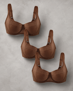 Sculp Shimmer Balconette Bra 3 Pack – image 5