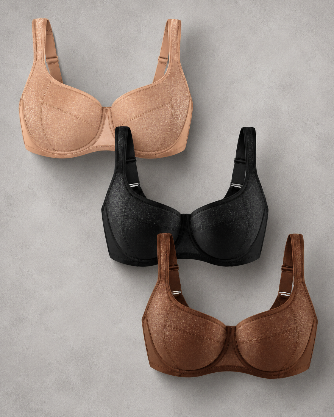 Sculp Shimmer Balconette Bra 3 Pack – image 7
