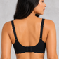 Sculp scalloped deep V push-up bra, side view