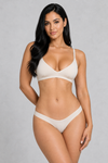 Sculp Cotton Triangle Bralette & Thong Set – image 4