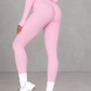 Sculp Scrunch Gym Leggings – Candy