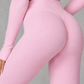 Sculp Scrunch Gym Leggings – Candy