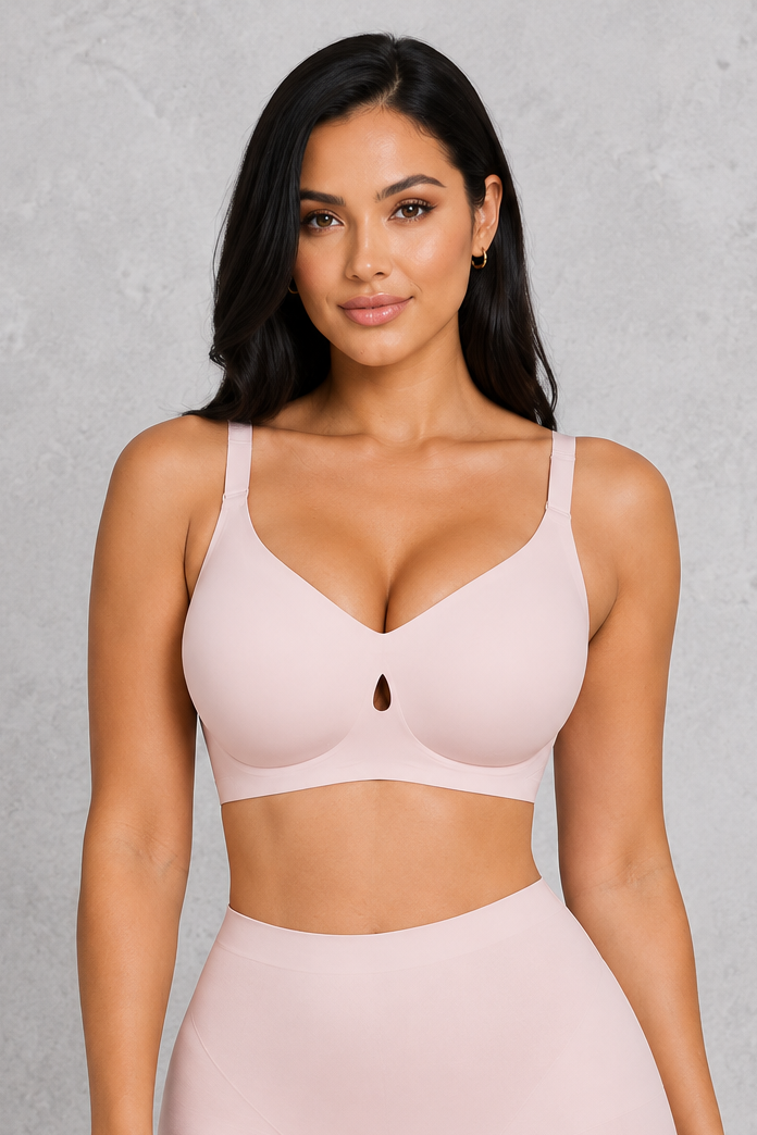 Sculp seamless jelly support bra, wireless everyday
