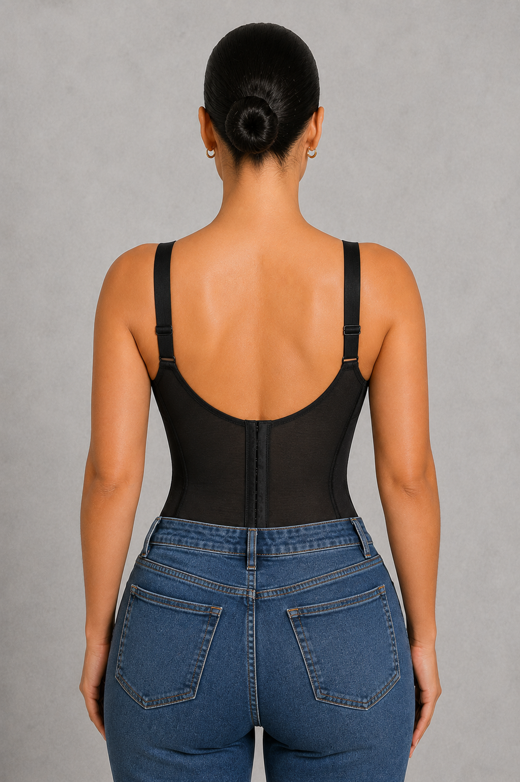 Sculp Lace Mesh Sheer Shaping Top