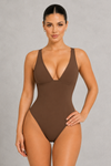 Sculp Deep V Tummy Control Shaping Bodysuit