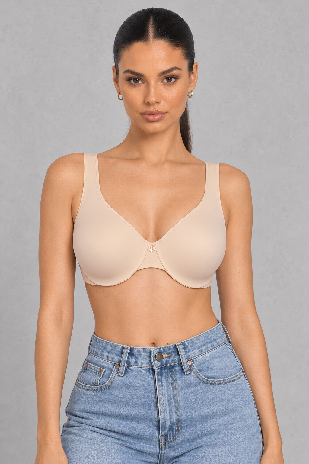 Sculp Full-Coverage Minimiser Bra – Seamless Underwire Support