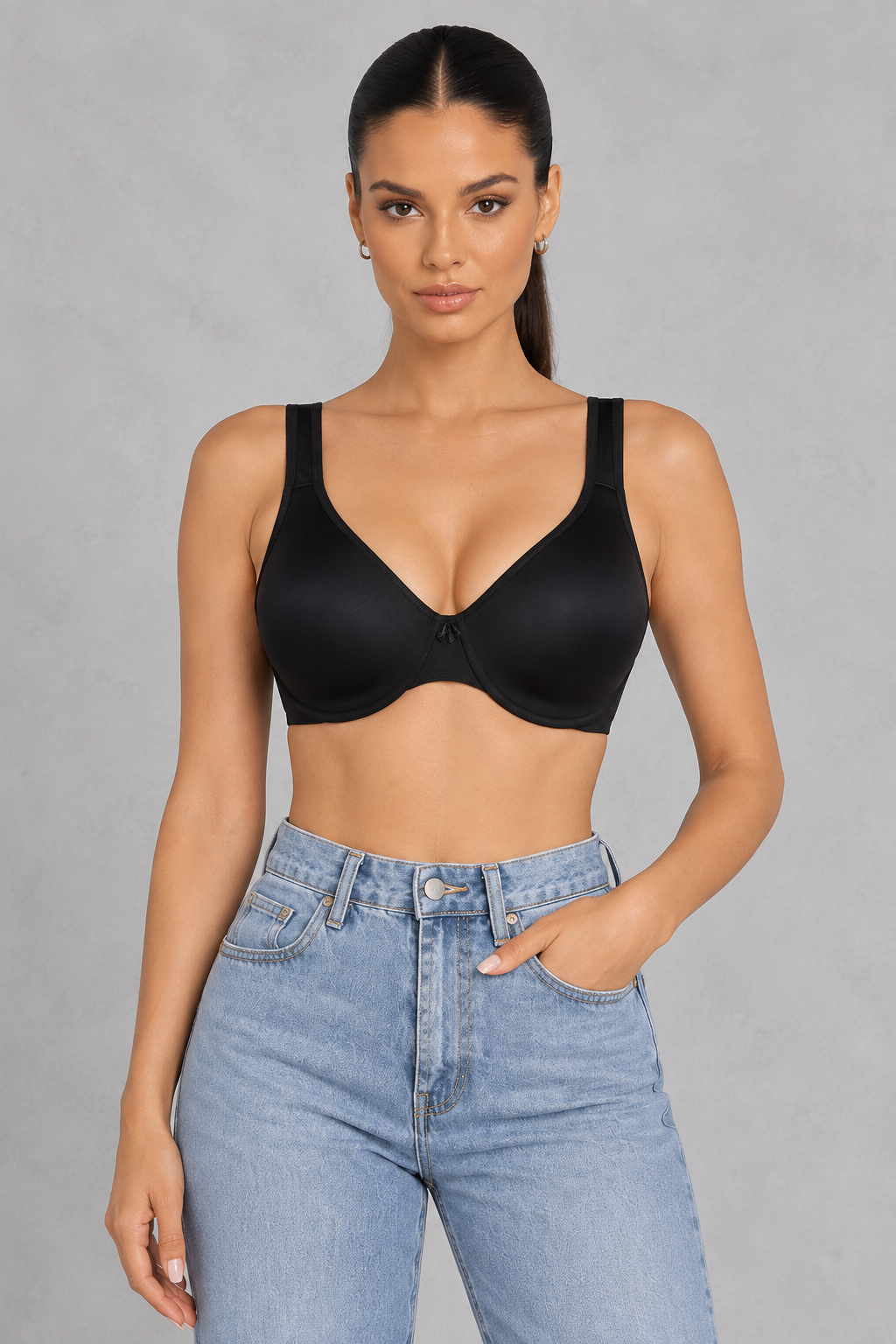 Sculp Full-Coverage Minimiser Bra – Seamless Underwire Support