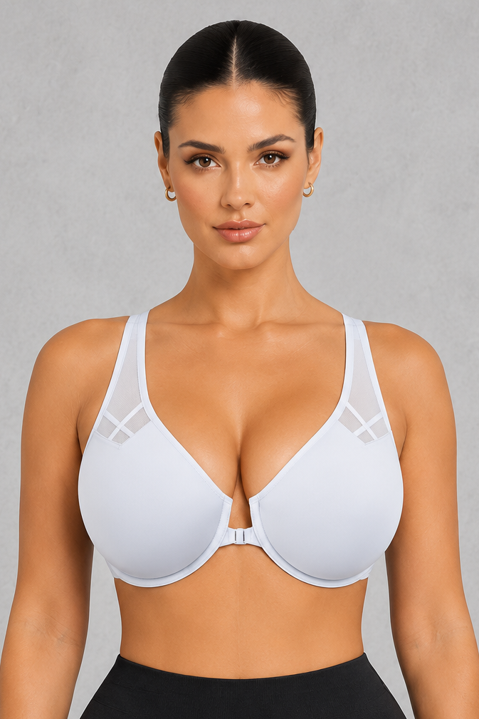 Sculp Front Closure Underwired Support Bra