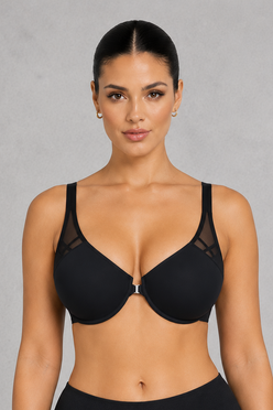 Sculp Front Closure Underwired Support Bra
