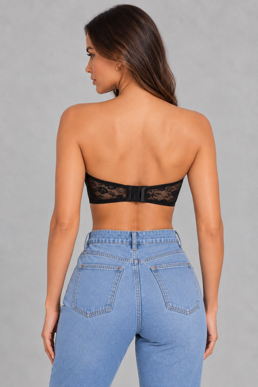 Sculp Sheer Lace Push-Up Support Bra