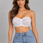 Sculp Sheer Lace Push-Up Support Bra