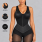 Sculp Front-Zip Full-Body Tummy Control & Butt Lifting Shapewear Bodysuit
