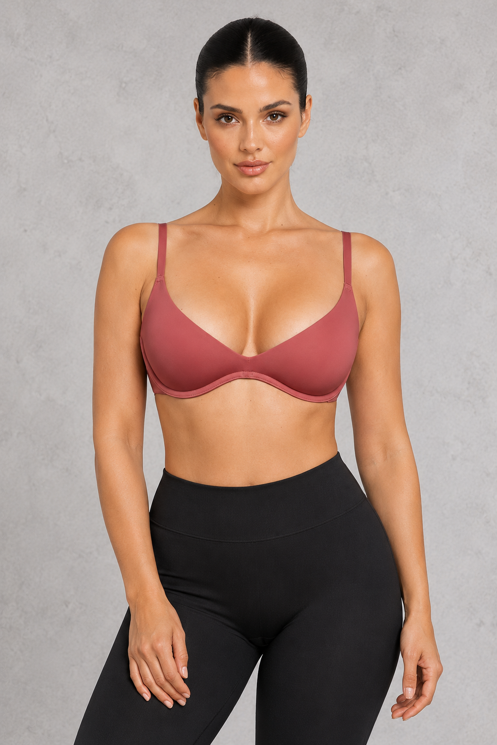 Sculp Deep V Seamless Non-Wired Support Bra