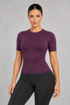 Sculp Slim-Fit Short Sleeve Fitness Shapewear Top