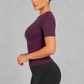 Sculp Slim-Fit Short Sleeve Fitness Shapewear Top