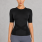 Sculp Slim-Fit Short Sleeve Fitness Shapewear Top